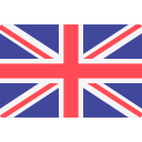 uk flag - change language to english